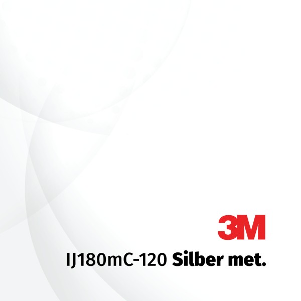 3M PRINT WRAP | IJ180mC-120 silber metallic