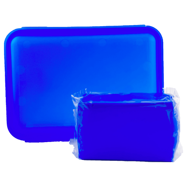 Reinigungsknete Blau/Mild