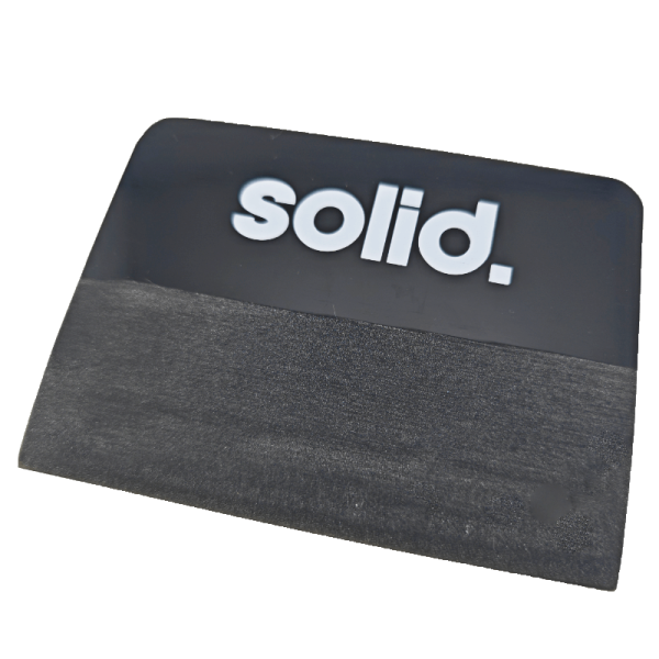 solid. Squeegee Black