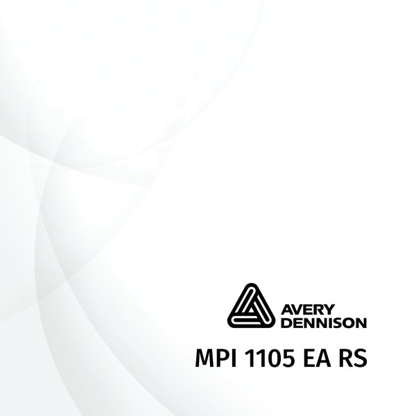 Avery MPI 1105 | EARS Digitaldruckfolie weiß glänzend