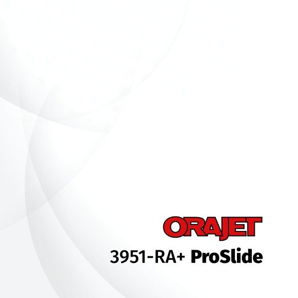 Orajet | 3951+ ProSlide Digitaldruckfolie weiß glänzend